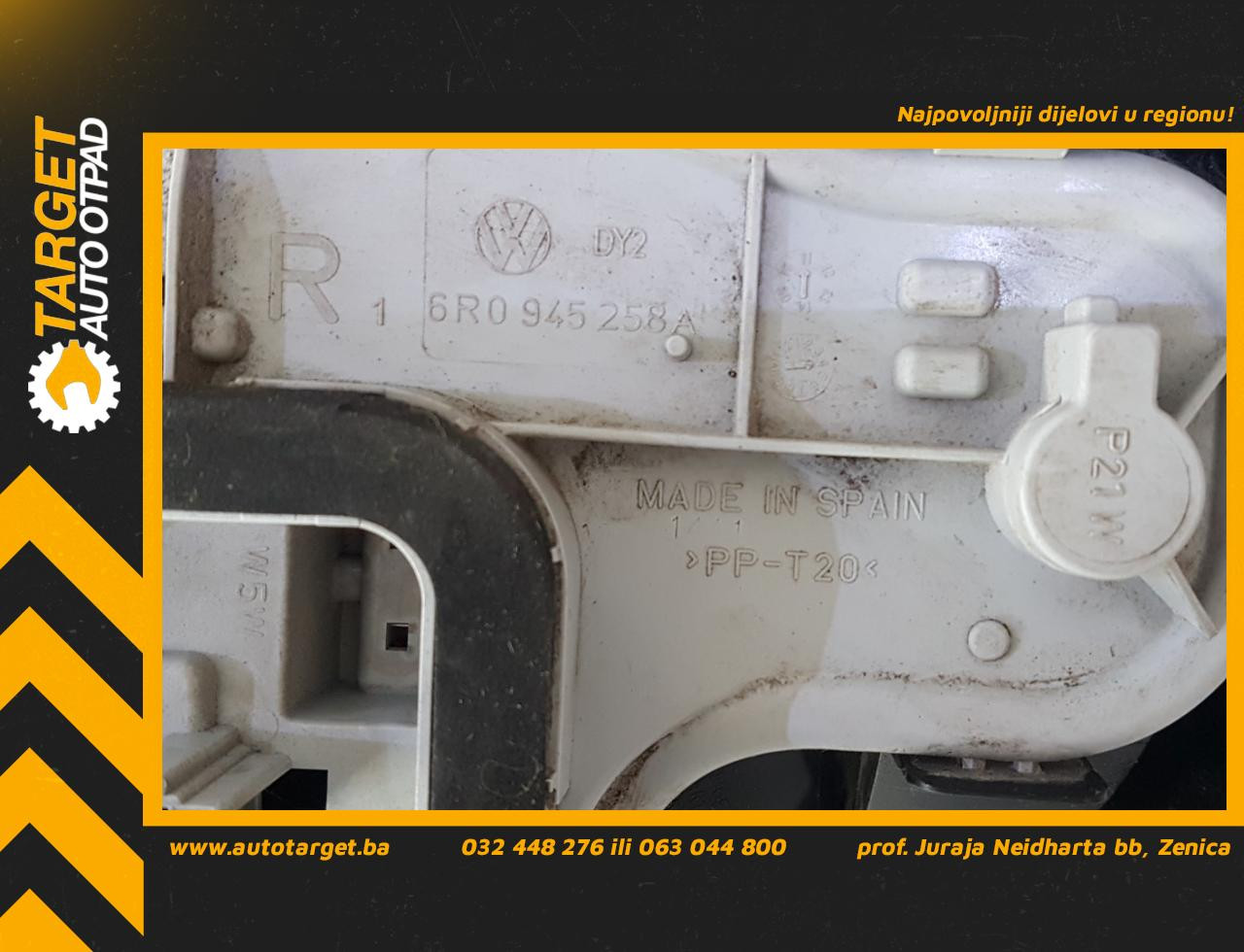DIJELOVI STOP SVJETLO VW POLO > 09-14 VG023016 6R0945258A
