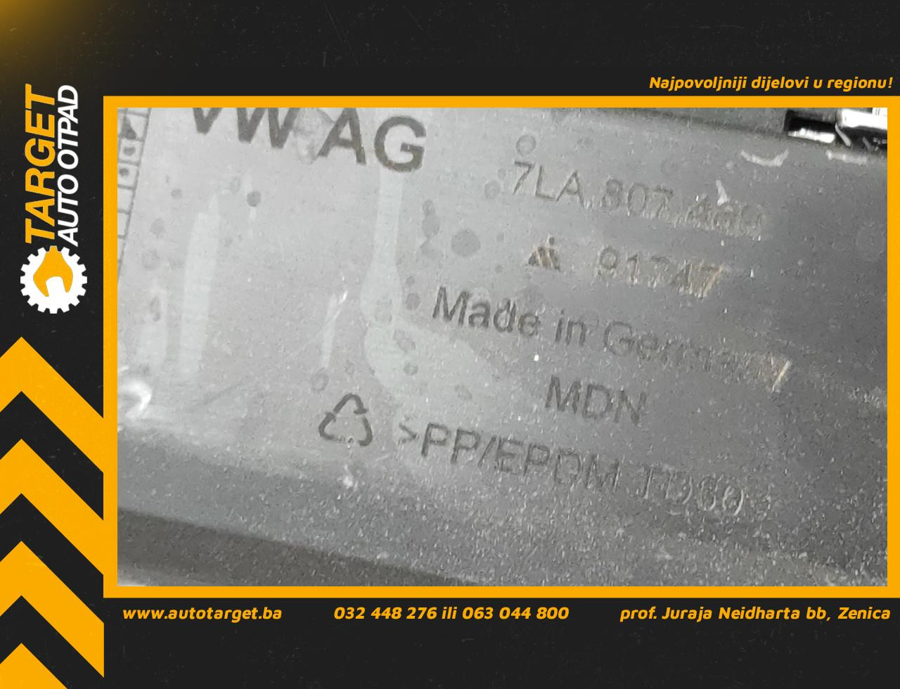 DIJELOVI PLASTIKA BRANIKA VW T6 > 15-19 7LA807489