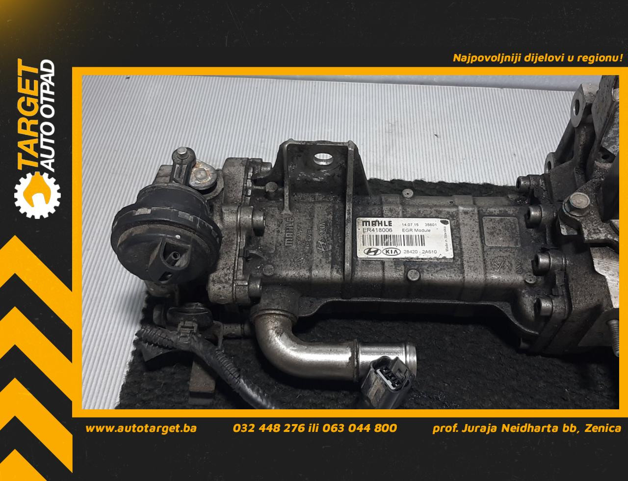 HLADNJAK EGR VENTILA KIA CEED > 12-17 284202A610