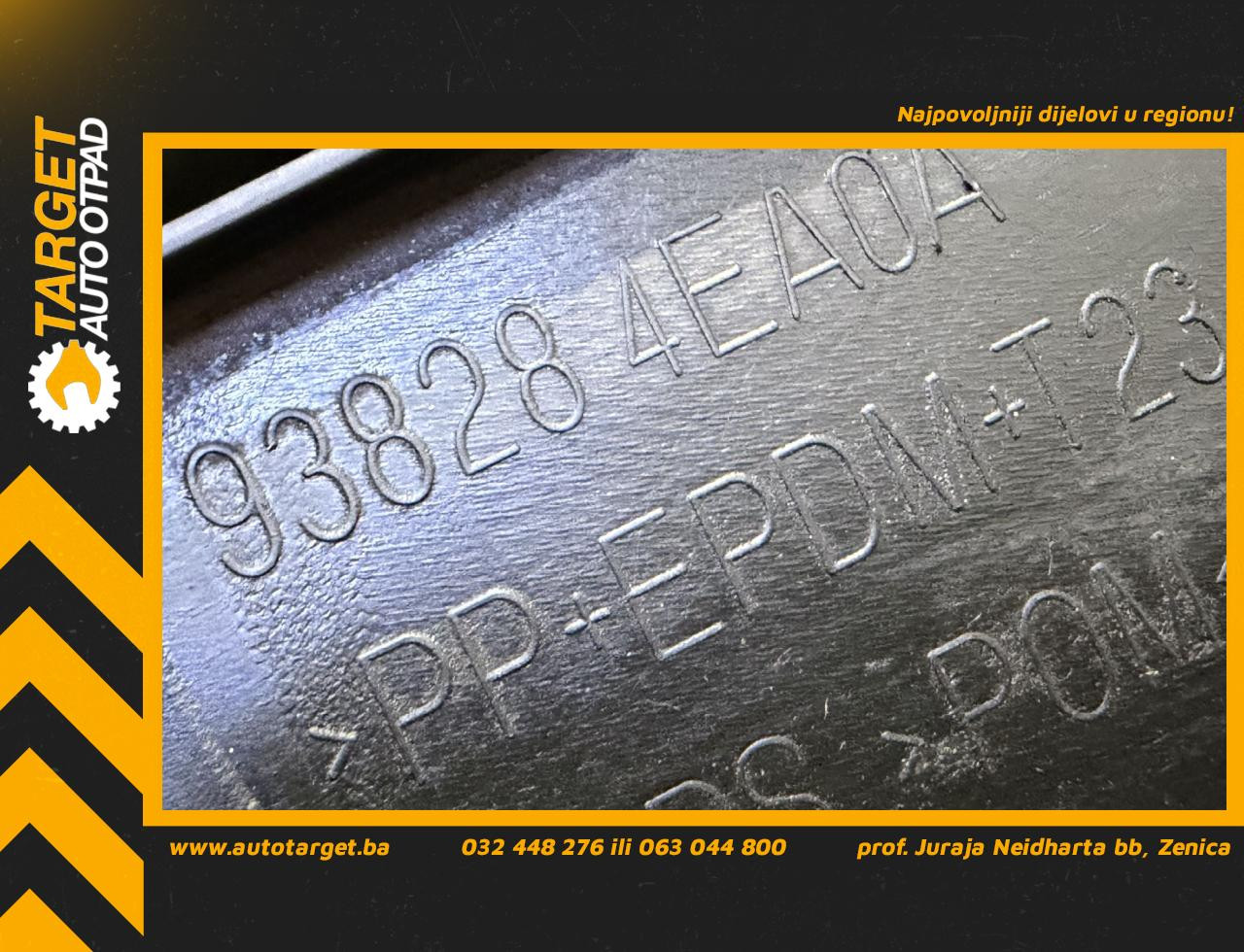 DIJELOVI RUB BLATOBRANA NISSAN QASHQAI > 17-21 1.5 938284EA0A