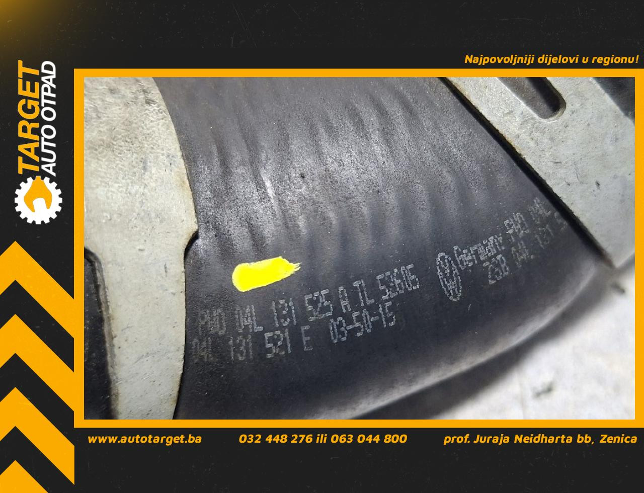 DIJELOVI CRIJEVO VW GOLF 7 SW > 13- 2.0 04L131525A