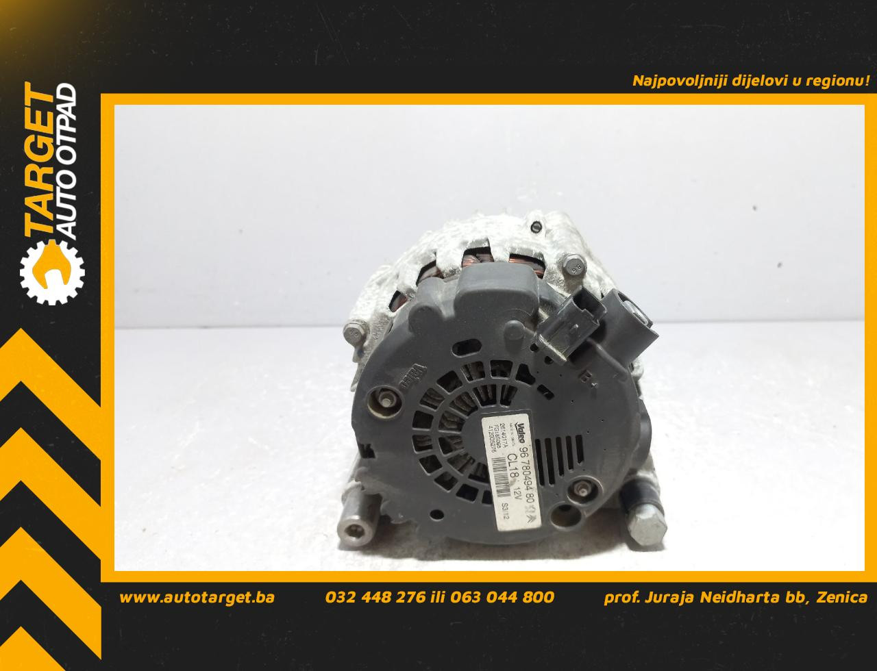 DIJELOVI ALTERNATOR CITROEN C5 > 11-17 2.2 9678049480