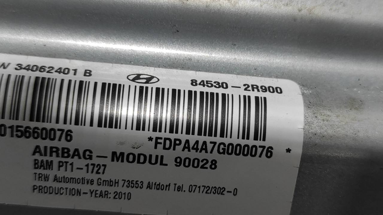AIRBAG SUVOZACA HYUNDAI I30 > 10-12 845302R900