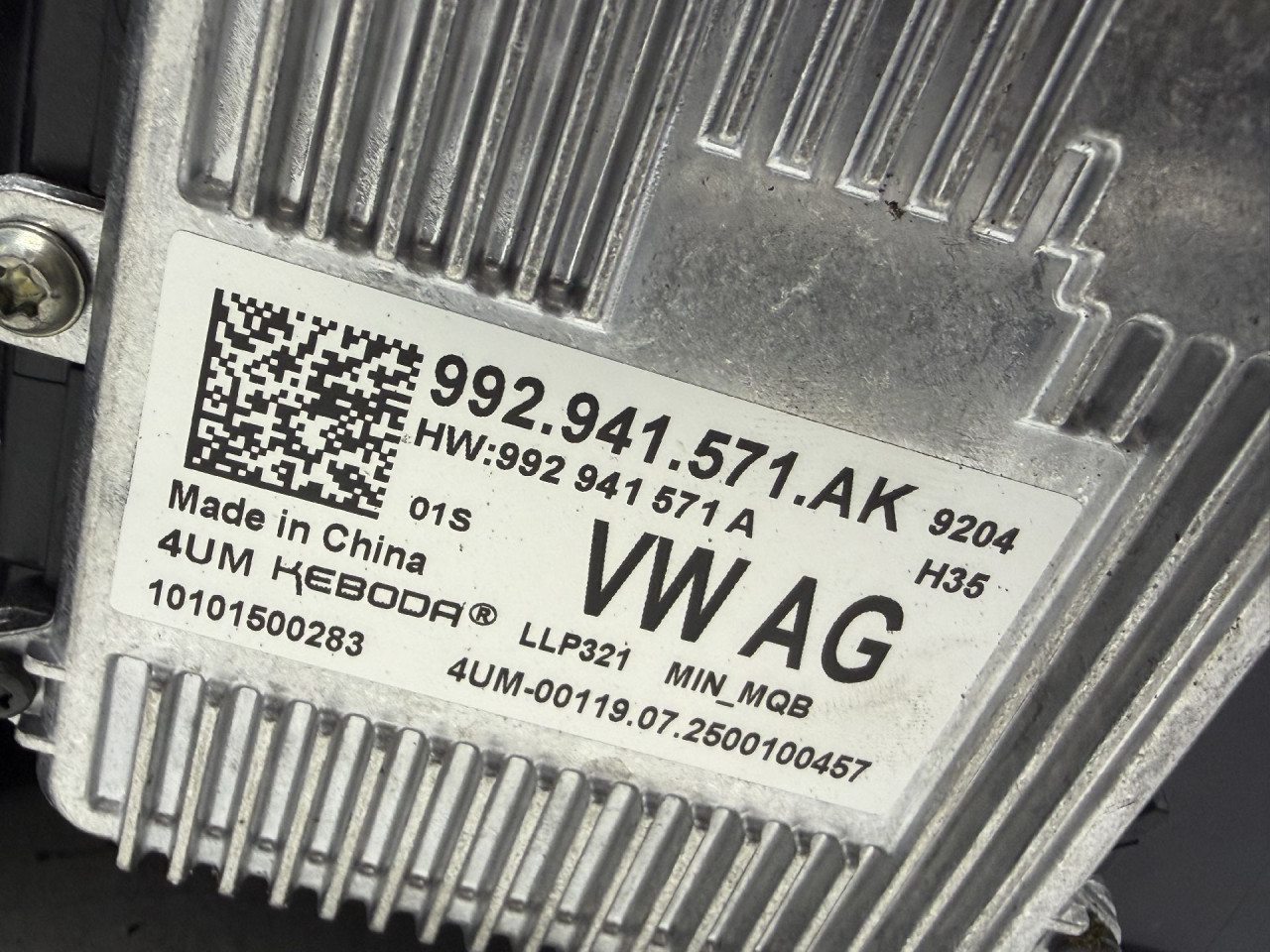 DIJELOVI BALAST FARA VW GOLF 8 > 19- 2.0 992941571AK