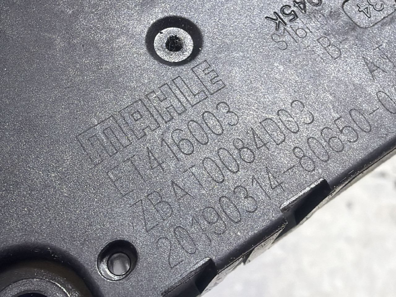 DIJELOVI MOTORIC KLAPNE AUDI A6 4K > 18- ET416003