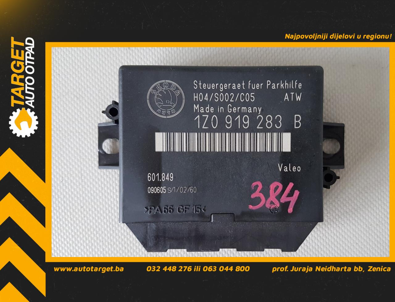 KOMFORT ELEKTRONIKA SKODA OCTAVIA > 00-04 1Z0919283B
