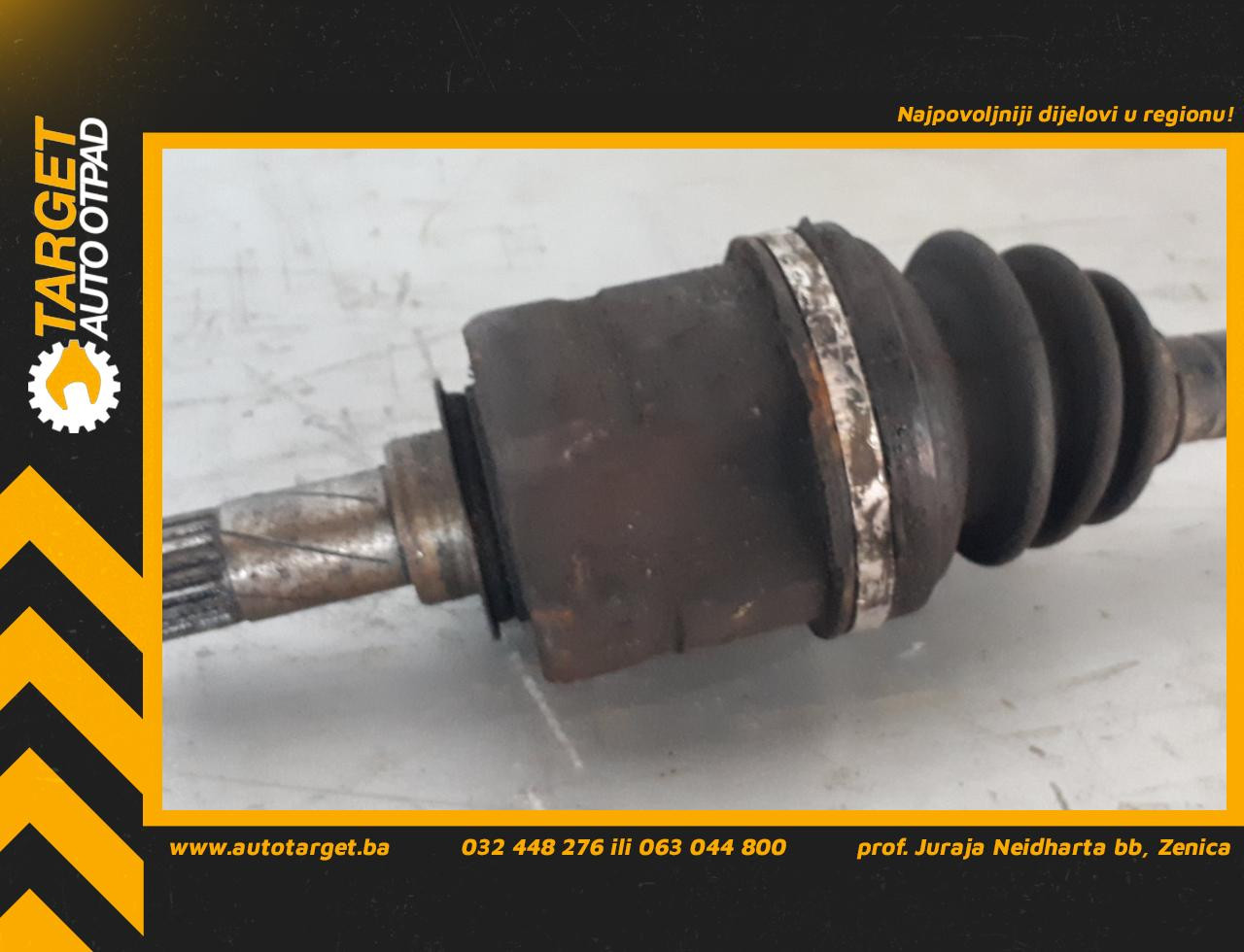 DIJELOVI POLUOSOVINA OPEL CORSA COMBO C > 03-11