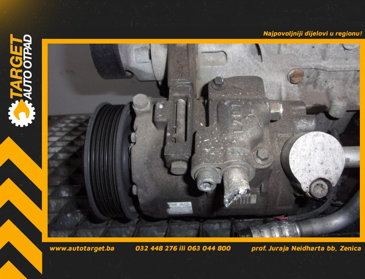 KOMPRESOR KLIME SKODA FABIA > 07-10 6Q0820808F