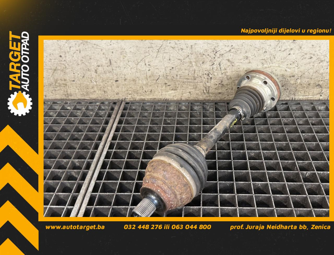 DIJELOVI POLUOSOVINA VW TIGUAN > 16-20 2.0 3Q0407271A