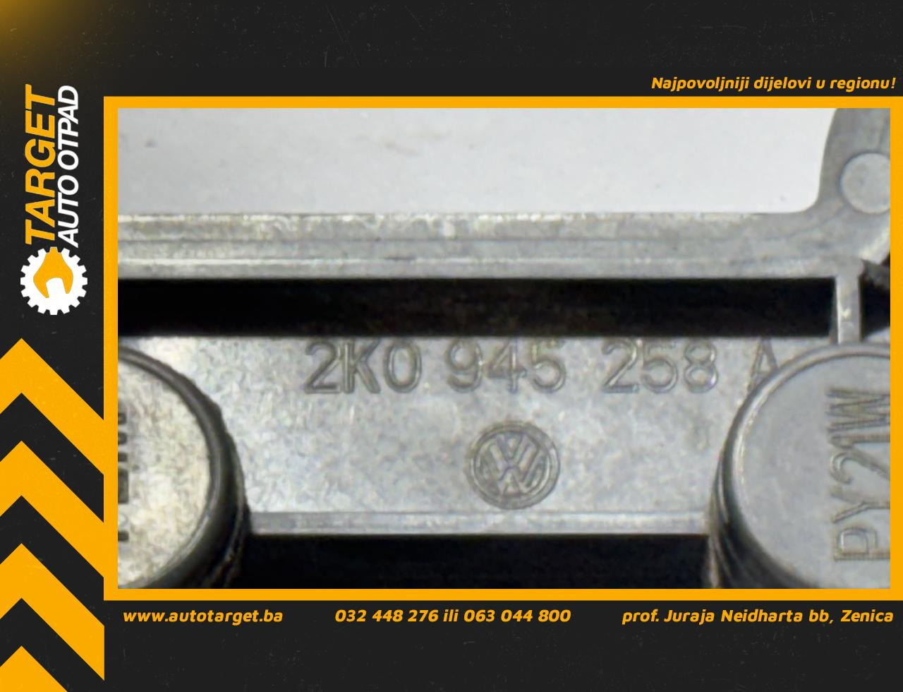DIJELOVI KUCISTE SIJALICA VW CADDY > 10-15 2K0945258A
