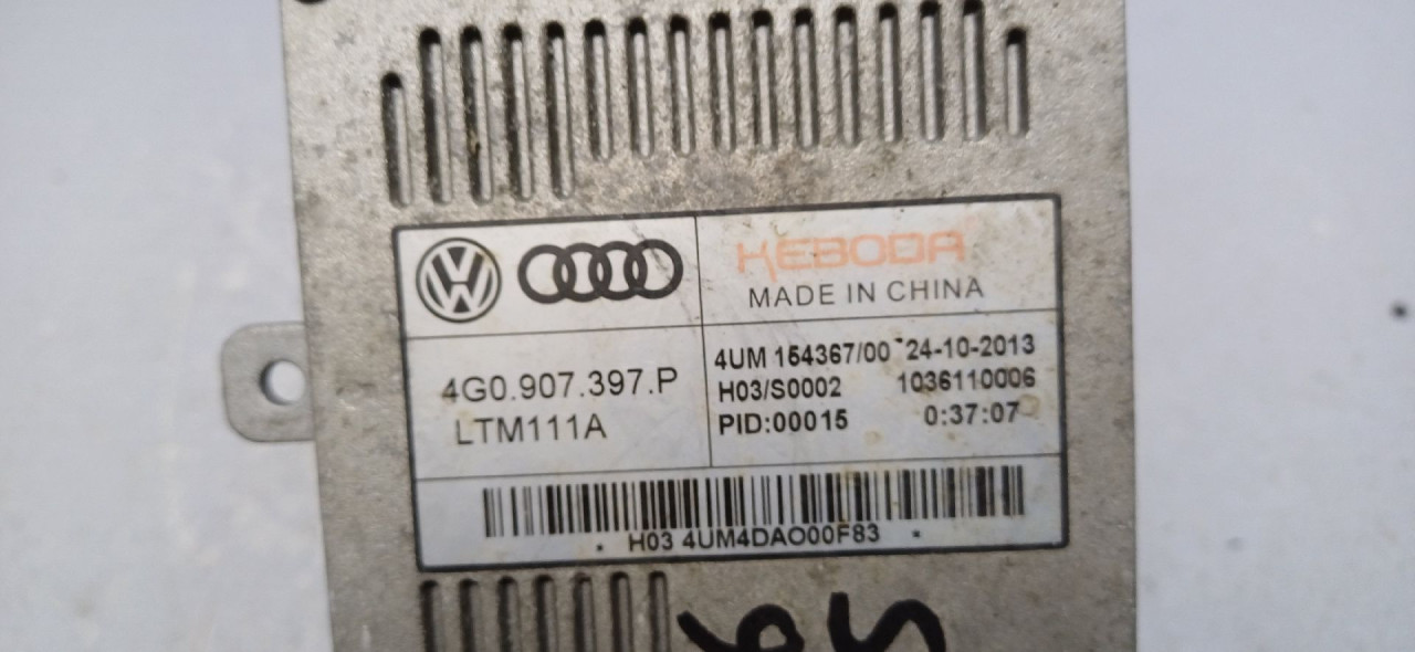 BALAST FARA AUDI A3 (8V1/8VA) > 12-16 4G0907397P