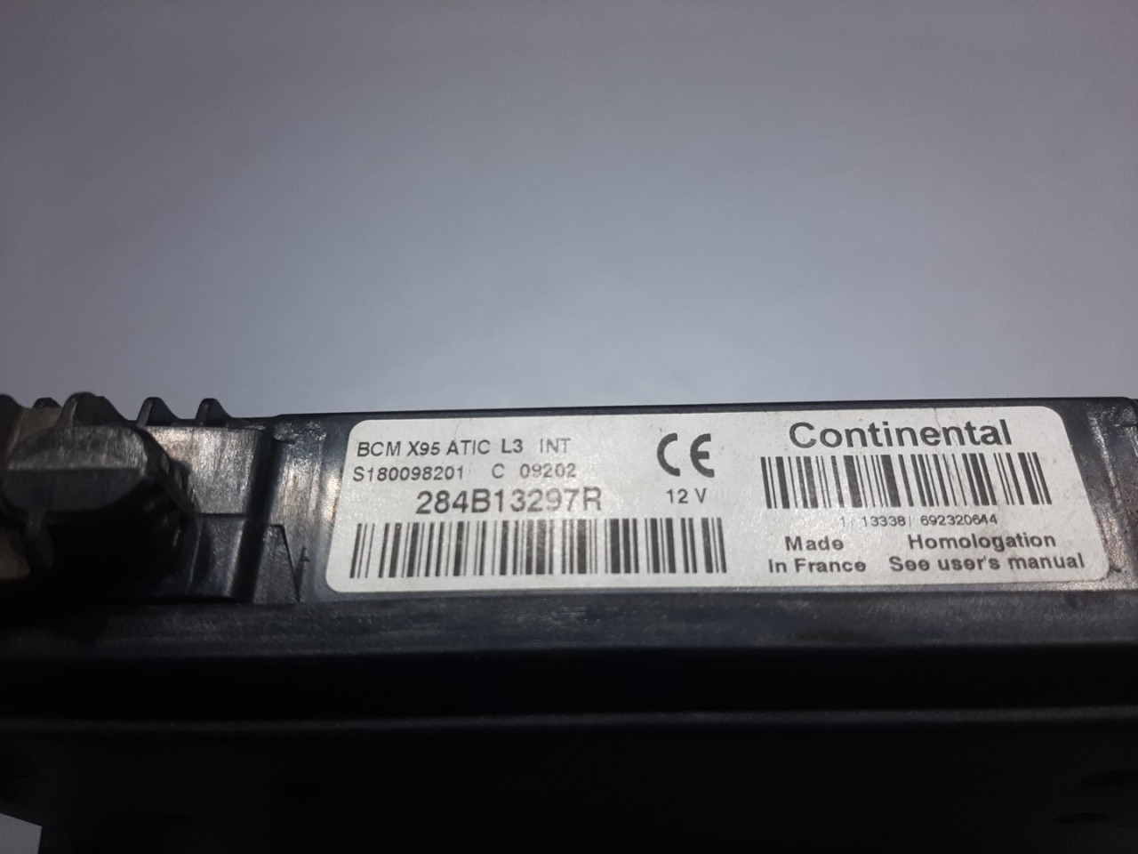 BCM ELEKTRONIKA RENAULT SCENIC > 09-11 284B13297R