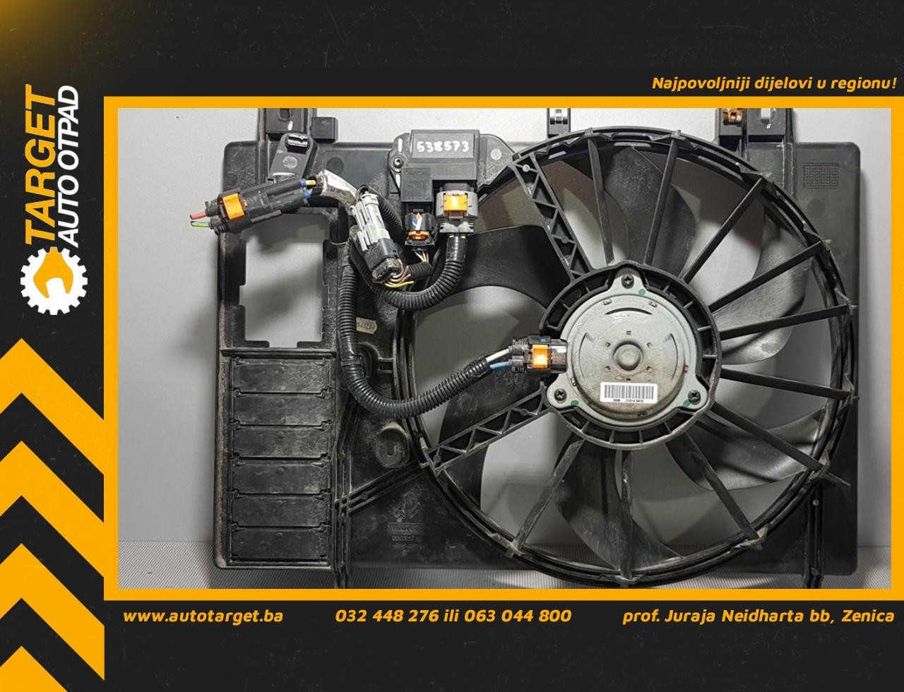 DIJELOVI NOSAC VENTILATORA CITROEN C3 > 05-09 3000257C