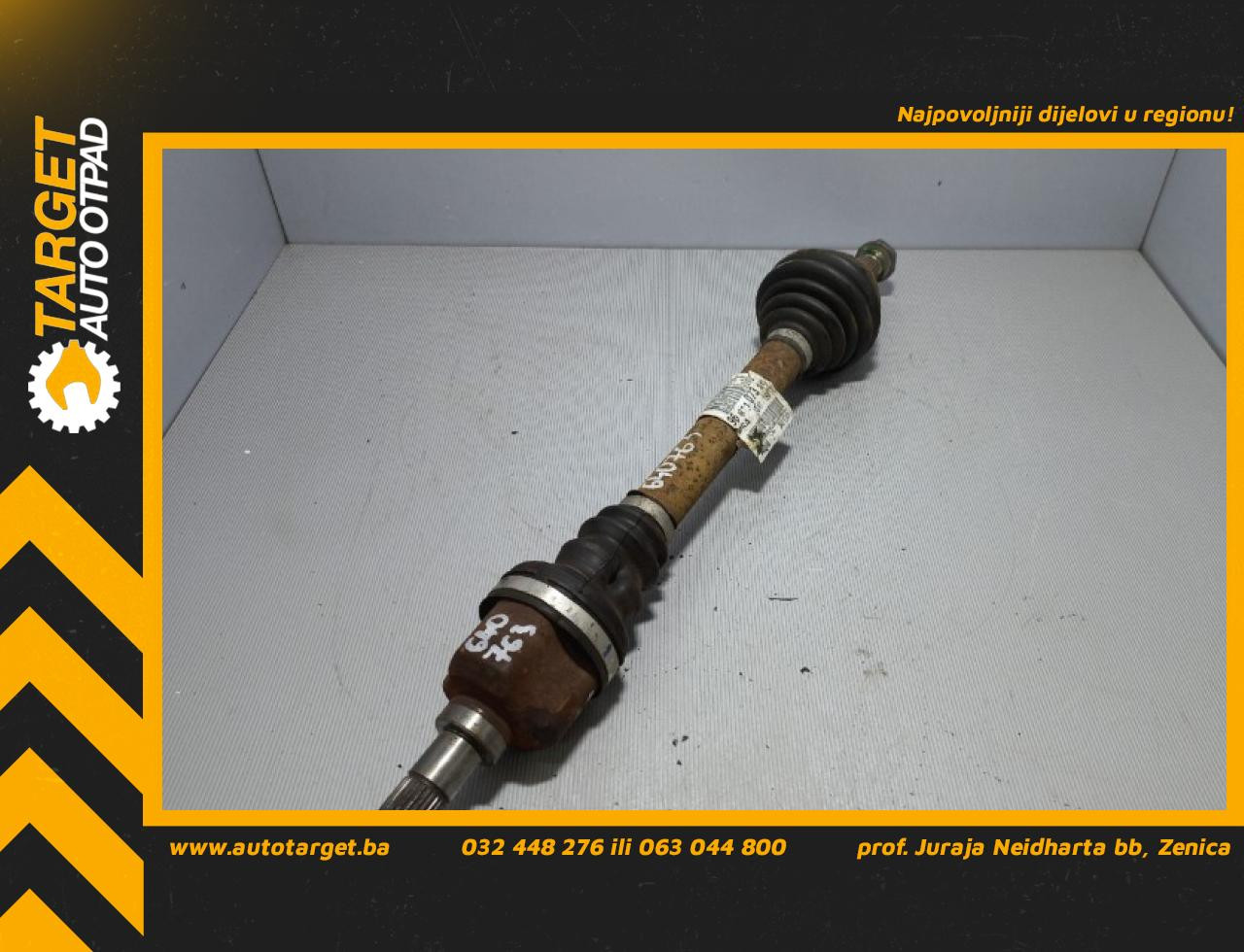 DIJELOVI POLUOSOVINA CITROEN C4 > 10-17 1.6 9661107380