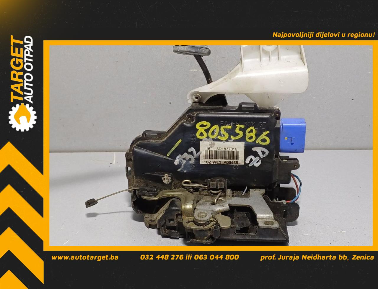 DIJELOVI BRAVA VRATA VW CADDY > 03-10 1.9 3D1837016