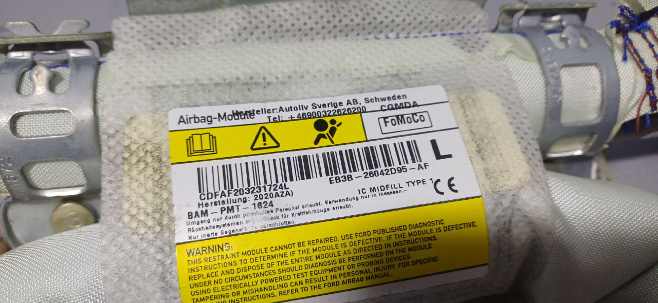 KROVNI AIRBAG FORD RANGER > 16- EB3B26042D95AF