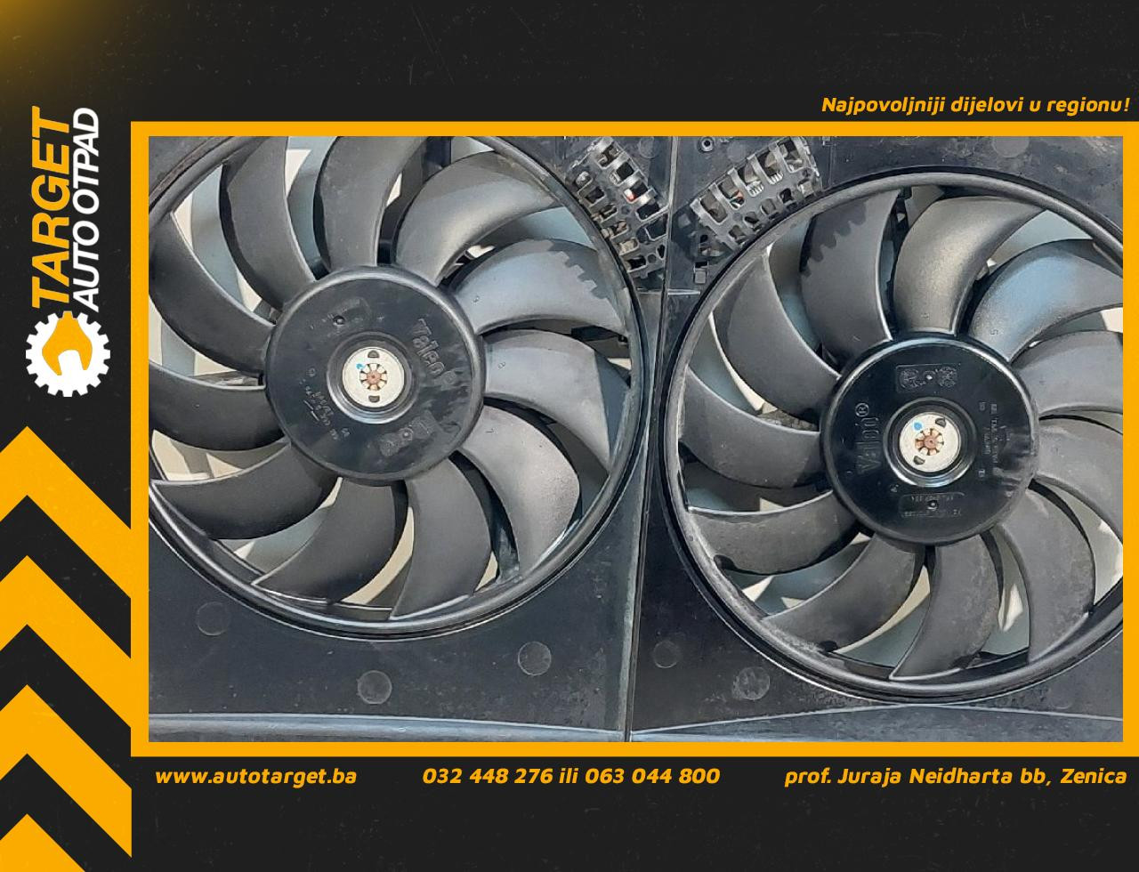 DIJELOVI NOSAC VENTILATORA OPEL VECTRA C > 02-05 24410989