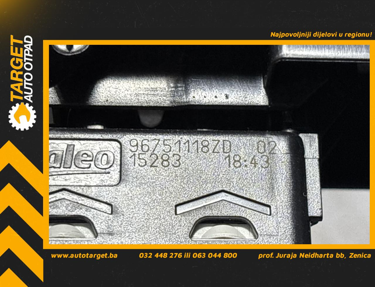 DIJELOVI PREKIDACI PROZORA PEUGEOT 2008 > 16-19 1.6 96751118ZD