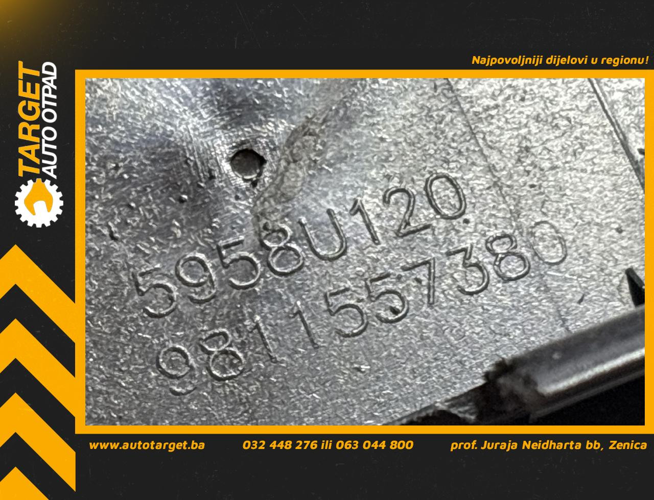 DIJELOVI LAJSNA CITROEN C5 AIRCROSS > 20- 1.5 9811557380