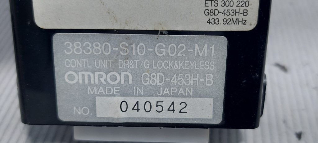 ELEKTRONIKA MODUL HONDA CRV > 96-02 38380S10G02M1