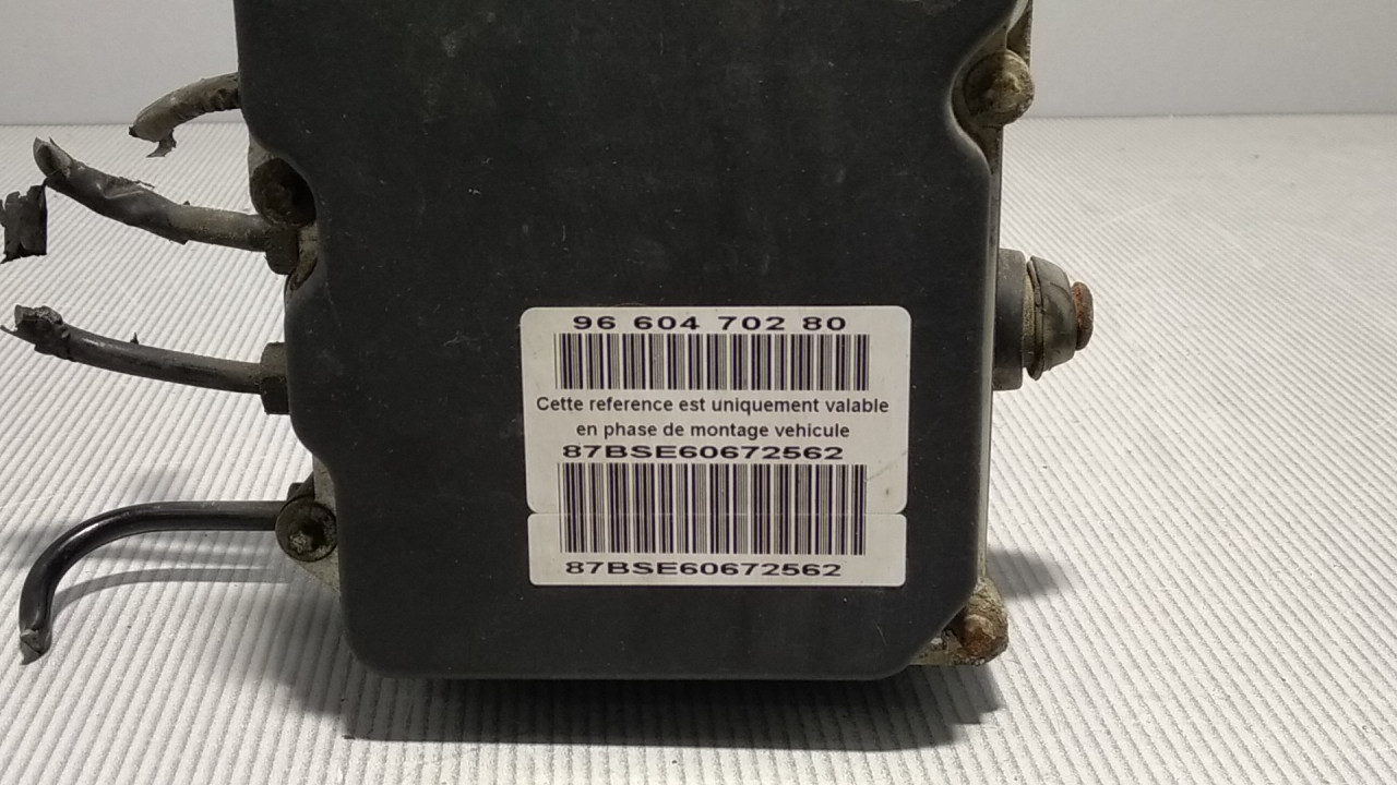 ABS ELEKTRONIKA PEUGEOT 607 > 00-10 9660470280 02652340