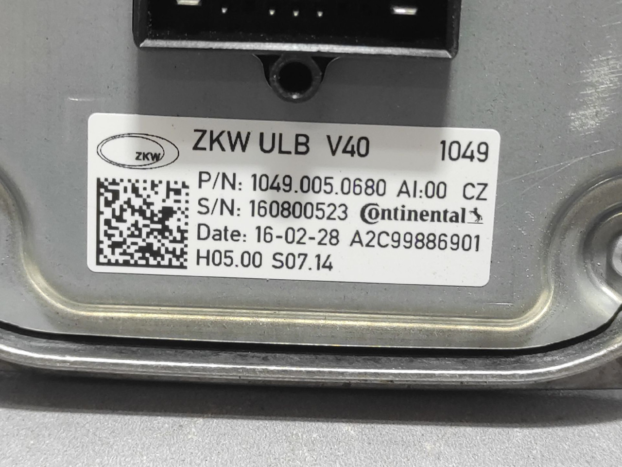 BALAST FARA VOLVO S40/V40 > 16- A2C99886901