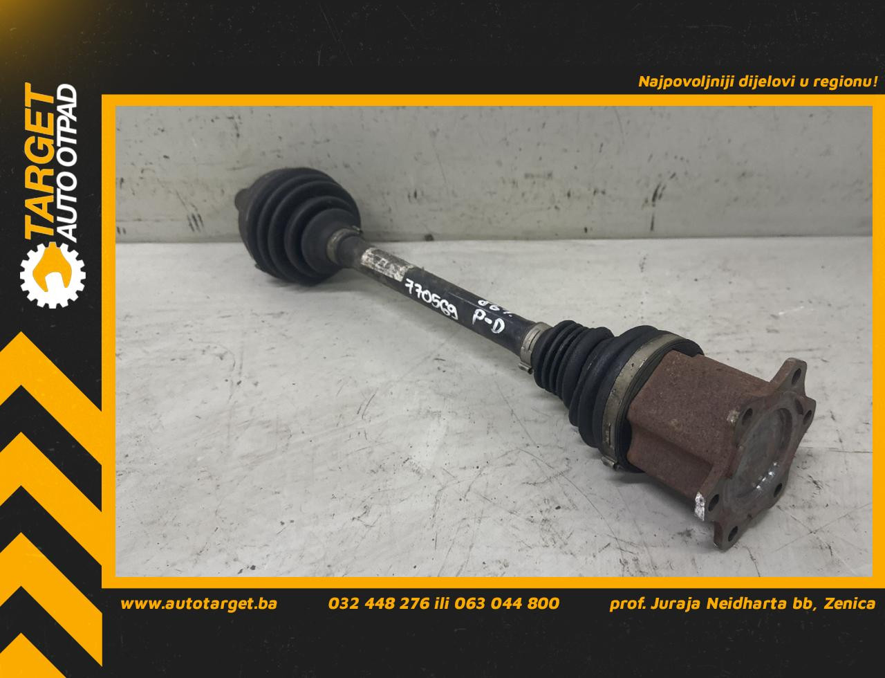 DIJELOVI POLUOSOVINA VW PASSAT B7 > 10-14 2.0