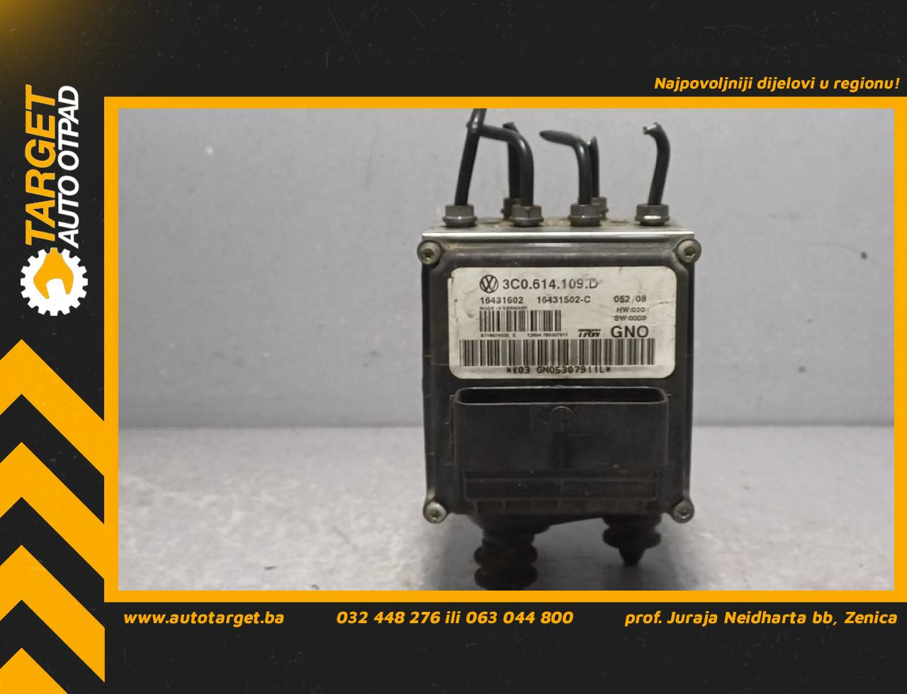 ABS ELEKTRONIKA VW PASSAT B6 > 05-10 3C0614109D