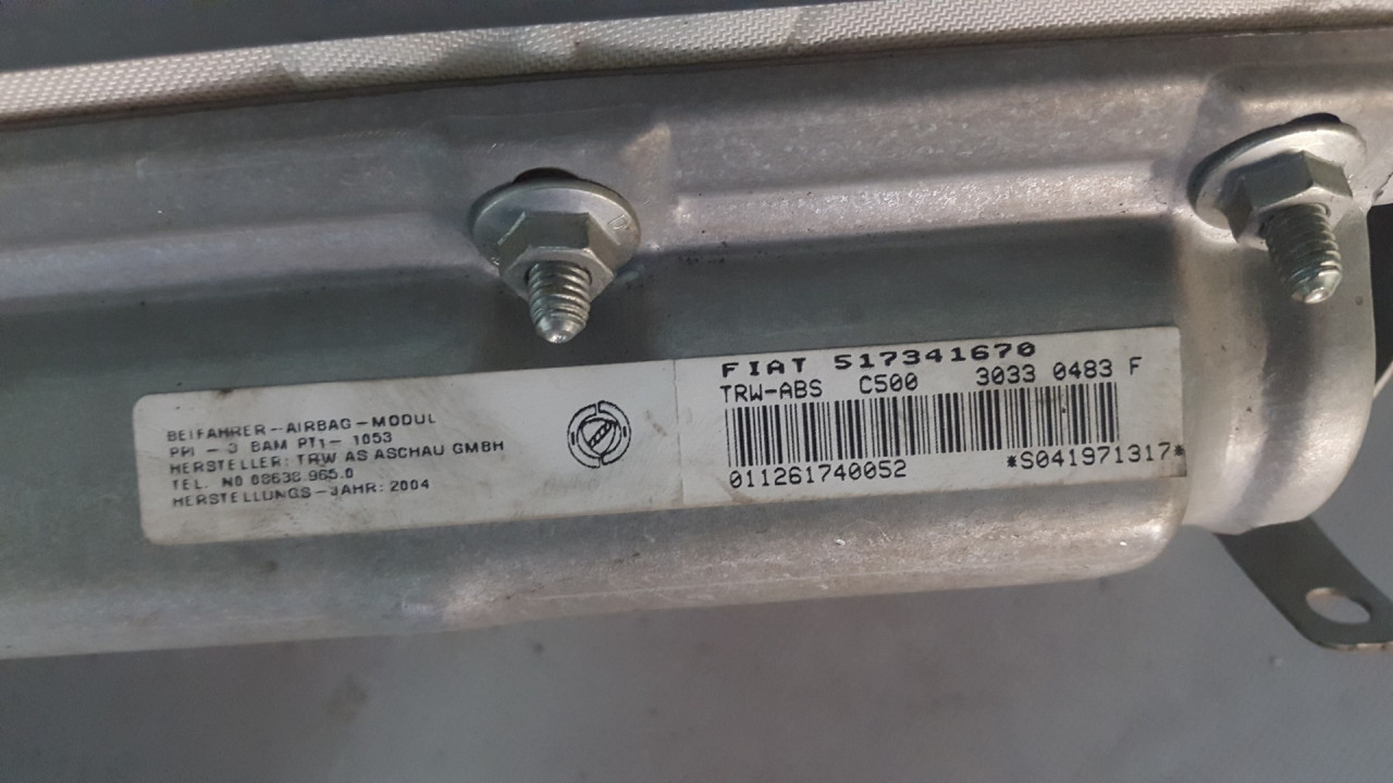 AIRBAG SUVOZACA FIAT STILO > 01-10 517341670