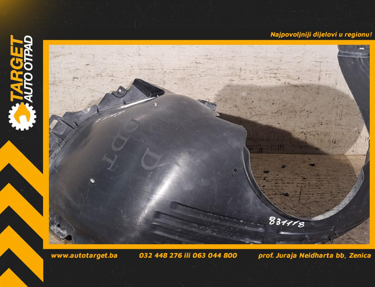 DIJELOVI UNUTRASNJI BLATOBRAN VW GOLF 7 > 12-16
