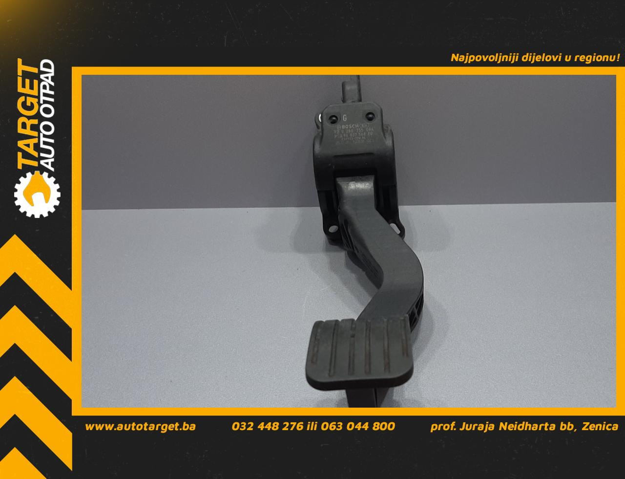 DIJELOVI PAPUCICA GASA PEUGEOT 307 > 01-05 0280755084