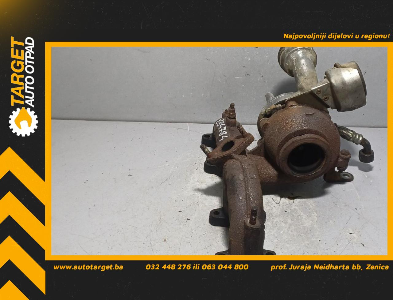 DIJELOVI TURBINA VW CADDY > 03-10 1.9 038253014G