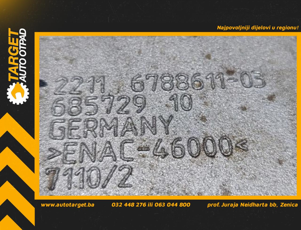 NOSAC MOTORA BMW SERIJA 3 (F30/F31) > 11-14 22116788611