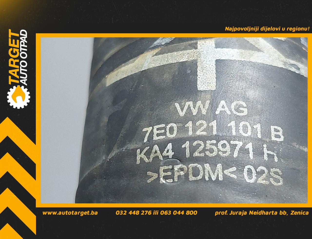 DIJELOVI CRIJEVO VW T5 > 09-15 7E0121101B