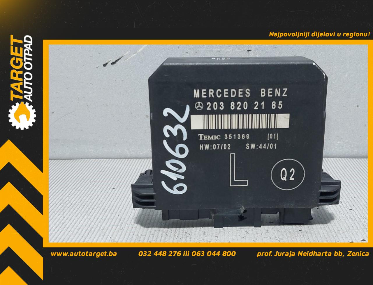 ELEKTRONIKA MODUL VRATA MERCEDES C KLASA (W203) > 00-04 203820218