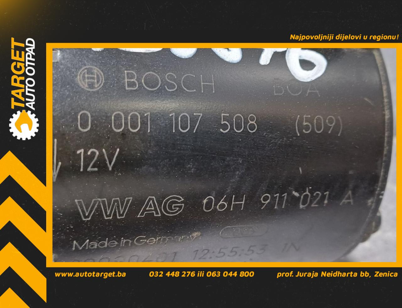 DIJELOVI ALNASER AUDI A5 (8T) SPORTBACK > 07-11 2.0 06H911021A