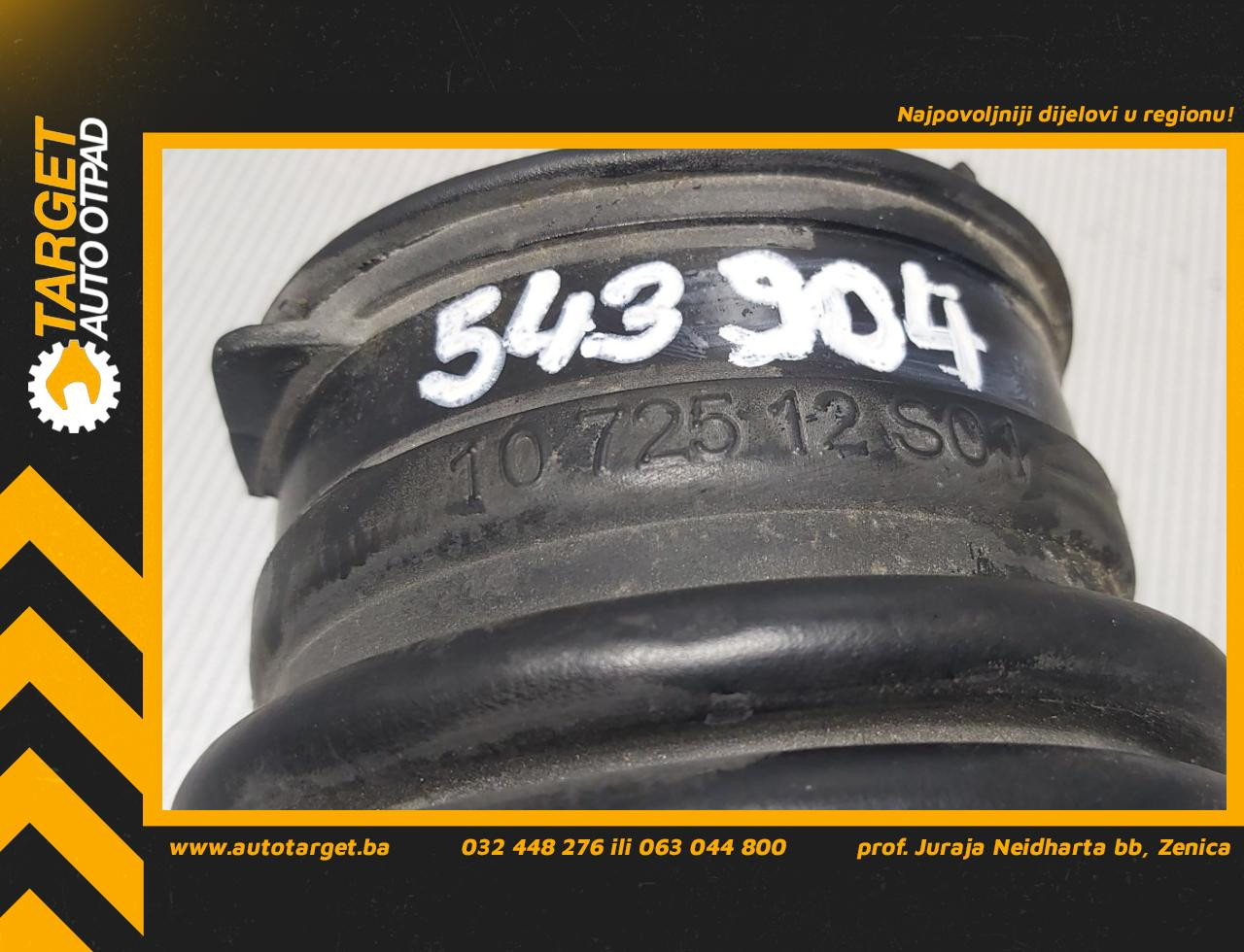 DIJELOVI CRIJEVO NISSAN QASHQAI > 10-13 1.6 1072512S01