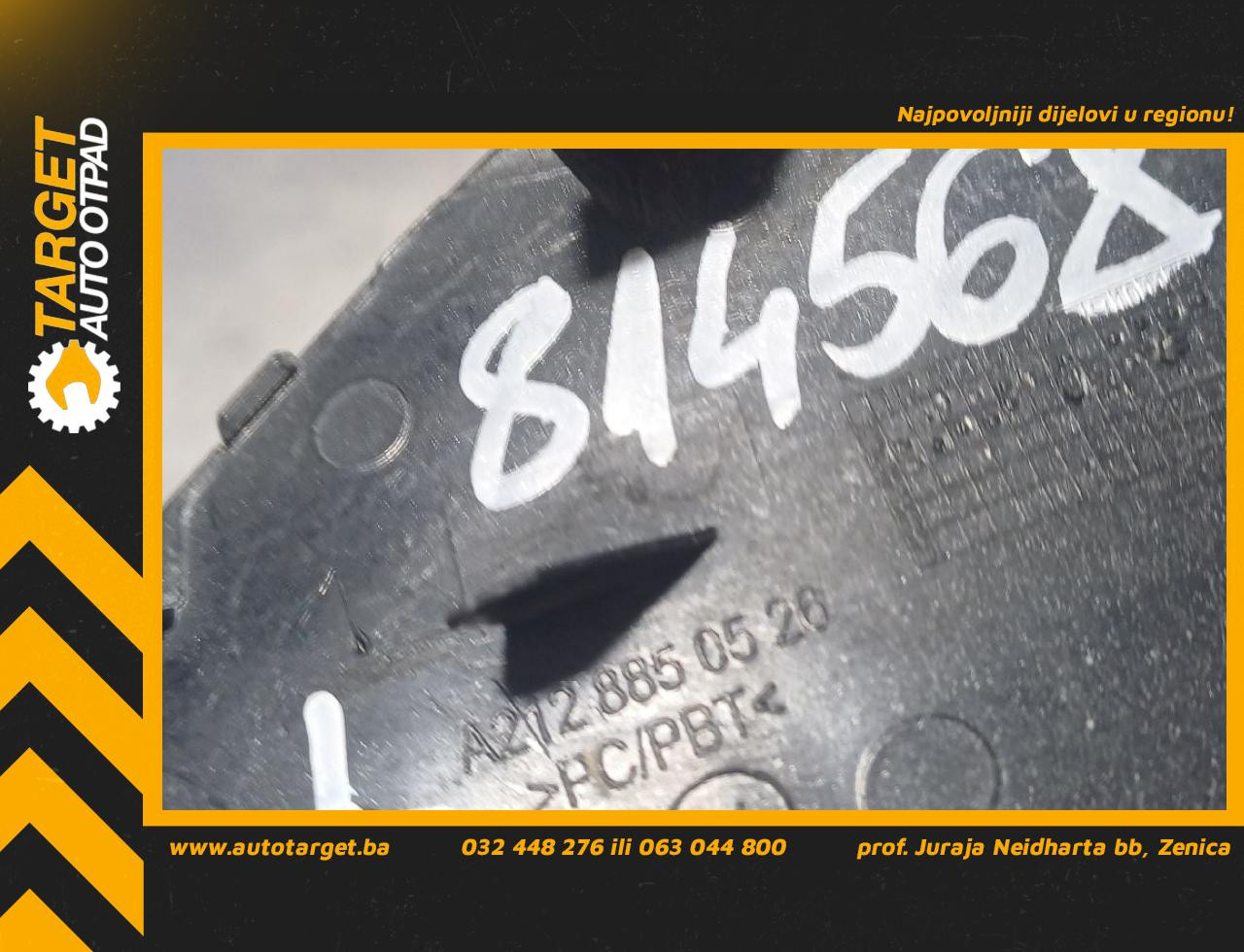 PLASTIKA BRANIKA MERCEDES E KLASA (W212) > 09-13 A2128850526