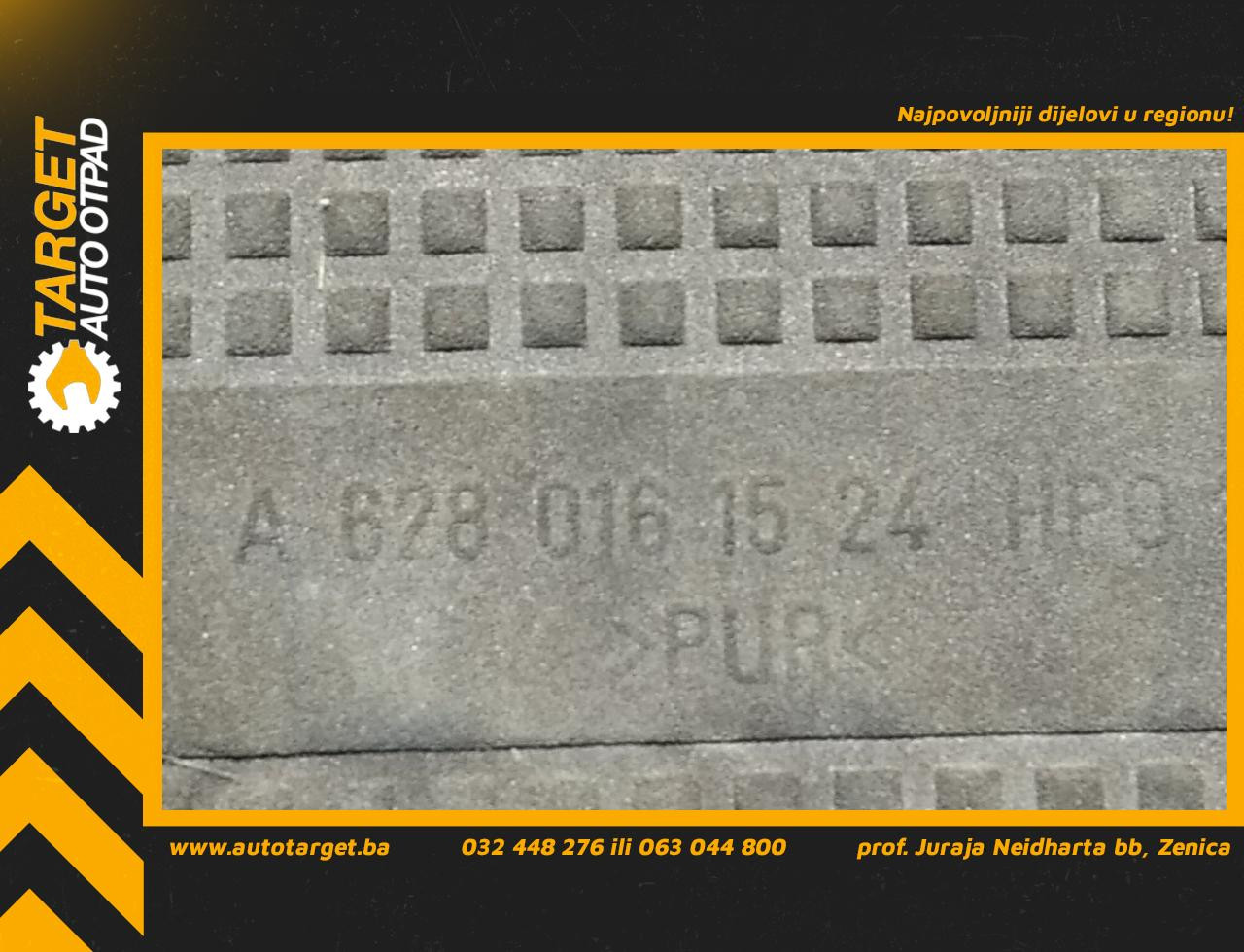 POKLOPAC MOTORA MERCEDES ML (W163) > 02-05 A6280161524