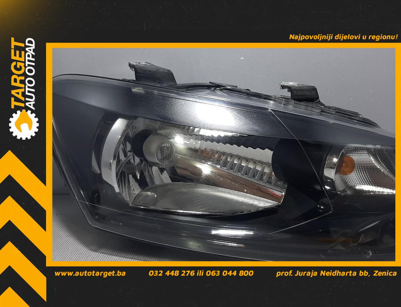 DIJELOVI FAR VW POLO > 09-14 6R1941016E