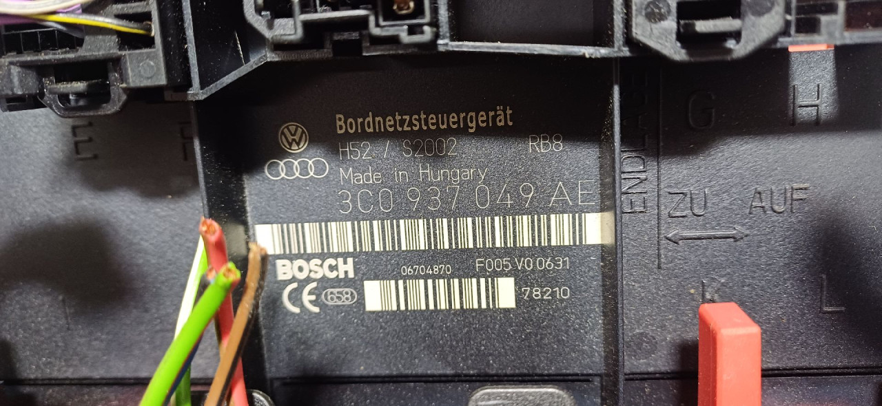 DIJELOVI BCM ELEKTRONIKA VW PASSAT B6 > 05-10 2.0 3C0937049AE