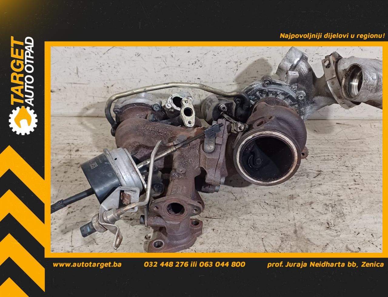 DIJELOVI TURBINA VOLVO S60/V60 > 14 - 19 2.0 31459962 31491217