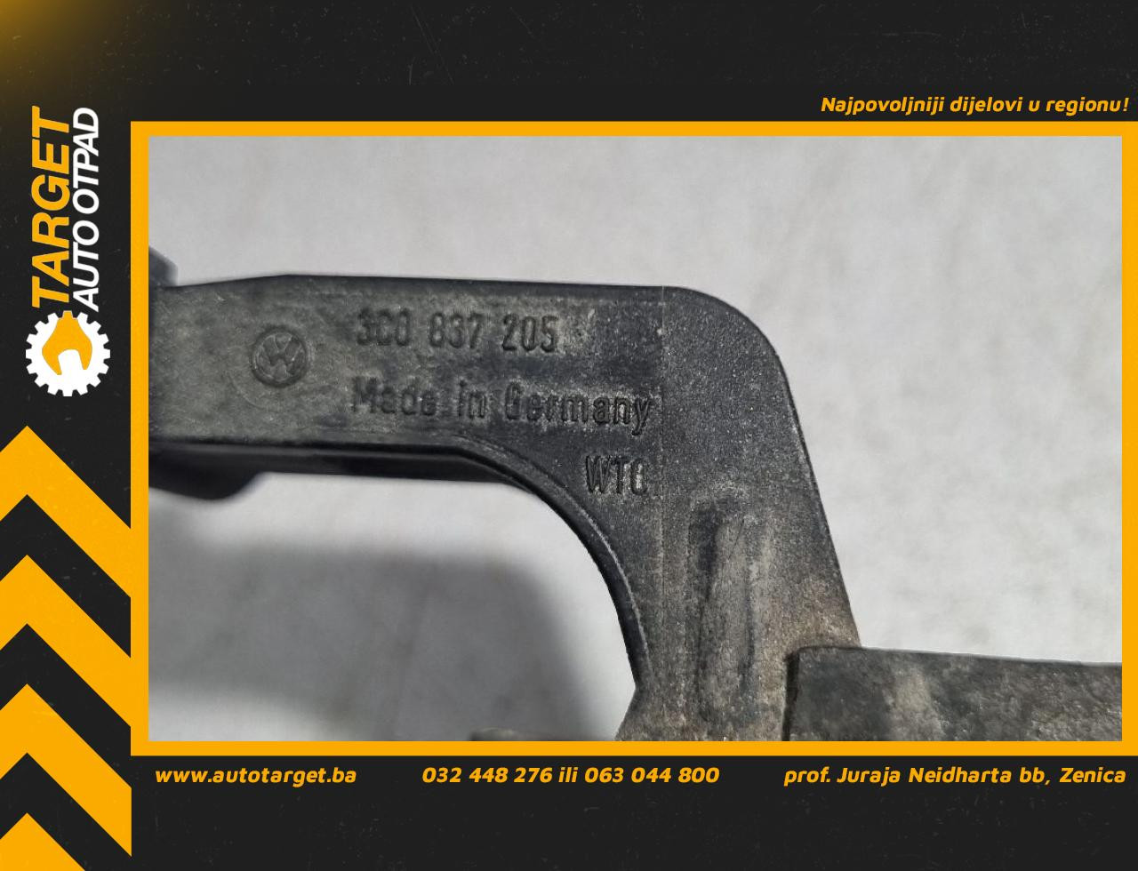 DIJELOVI RUCKA VRATA VW PASSAT B6 > 05-10 3C0837205