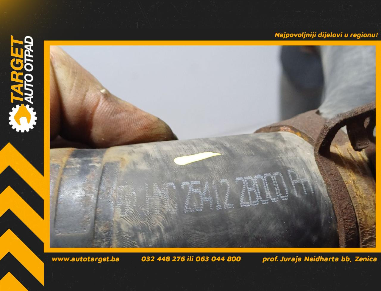 DIJELOVI CRIJEVO HYUNDAI SANTA FE > 06-09 2.2 254122B000