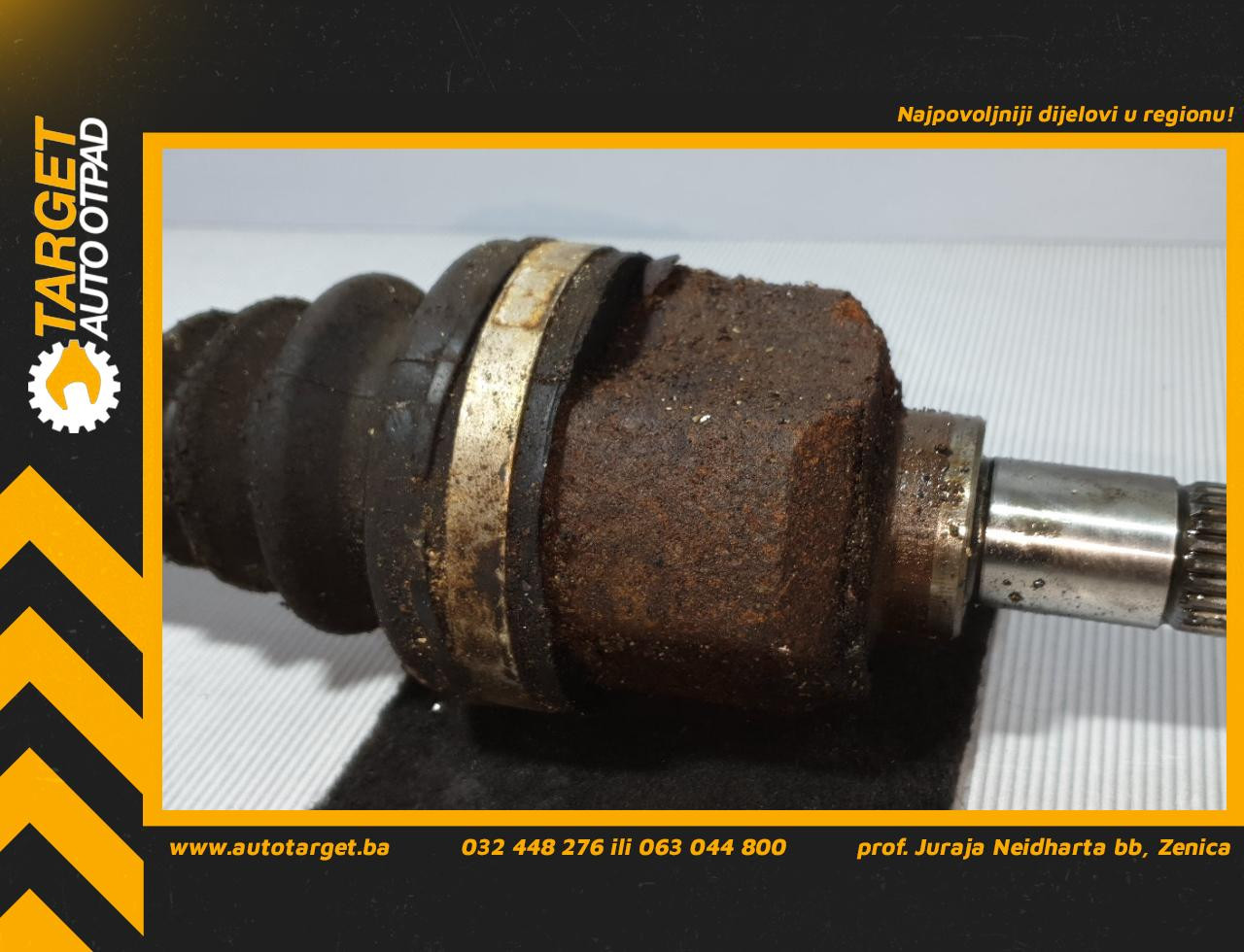 DIJELOVI POLUOSOVINA PEUGEOT 308 > 07-11 1.6 9645967480