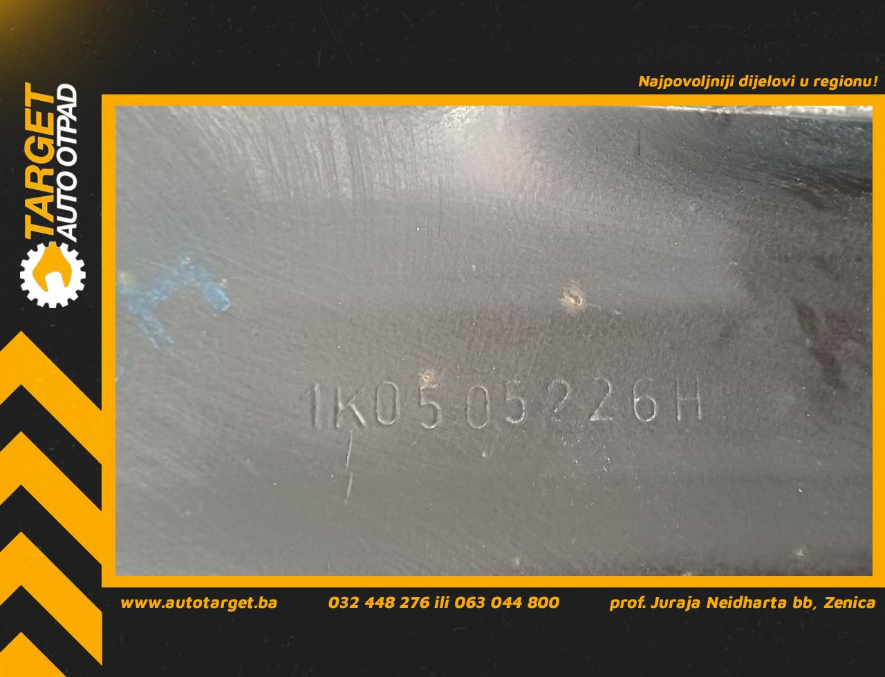 DIJELOVI LAFETA SKODA OCTAVIA > 08-13 2.0 1K0505226H