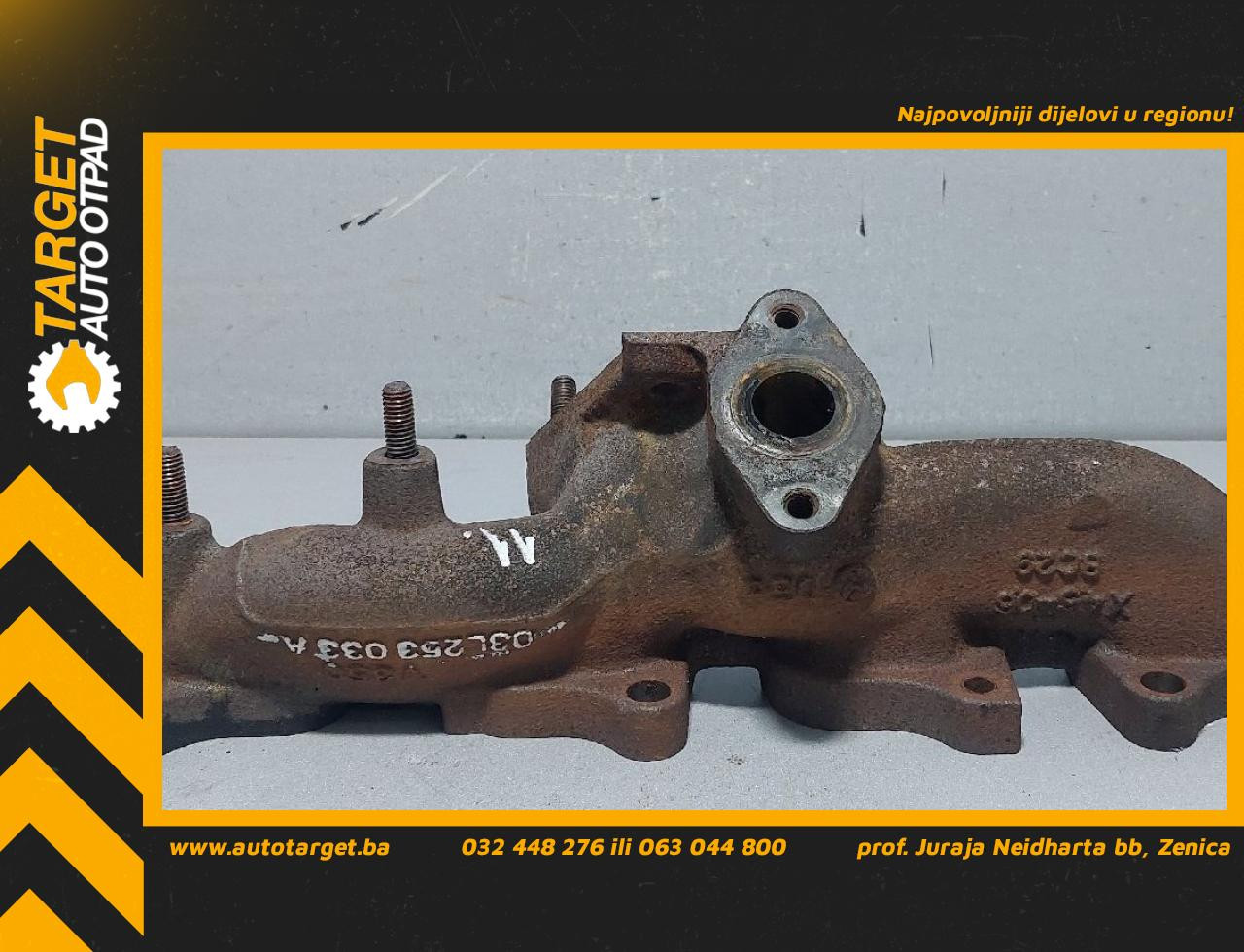 DIJELOVI IZDUVNA GRANA AUDI A4 (B8) > 07-11 2.0 03L253033A