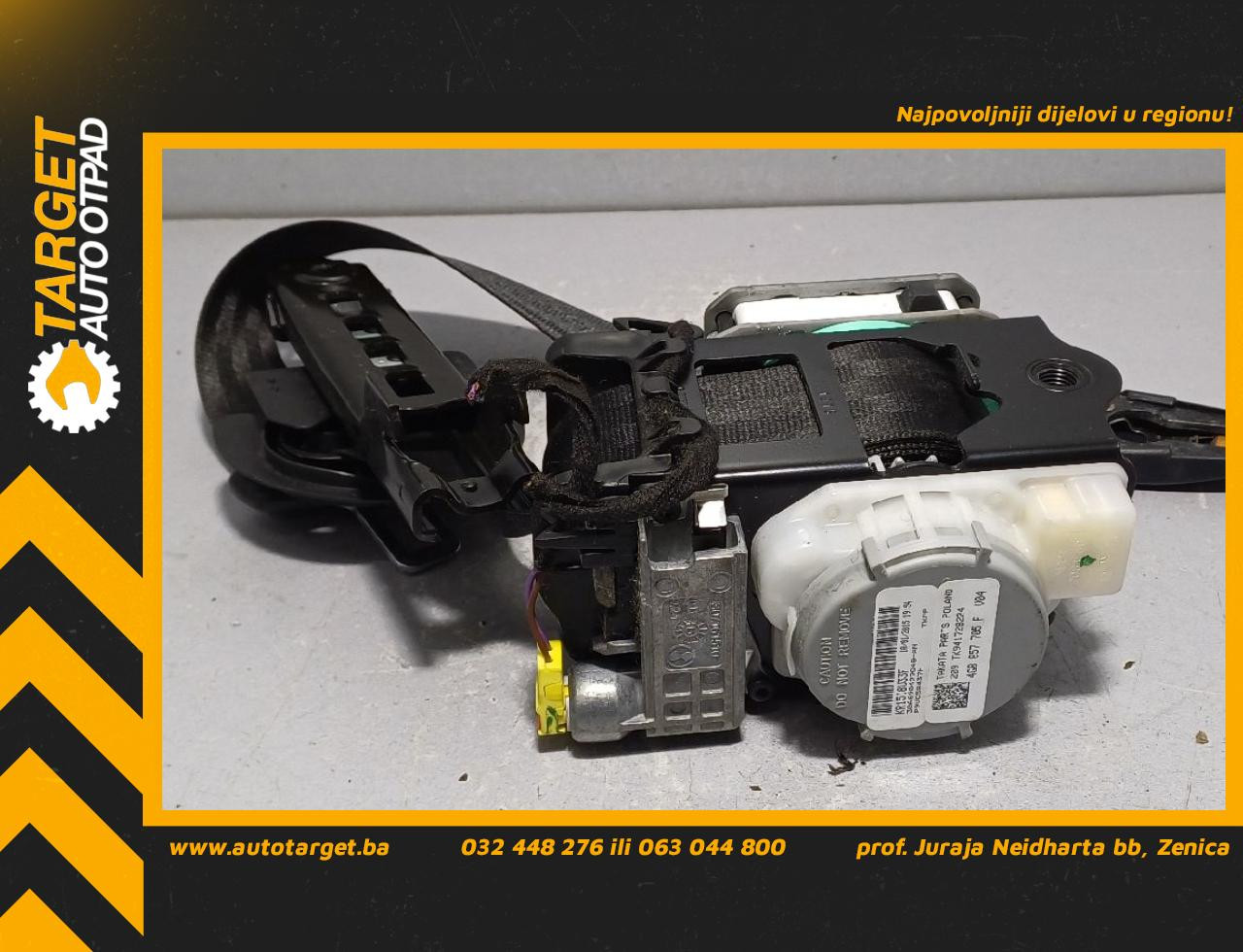 DIJELOVI POJAS AUDI A6 4G > 14-18 2.0 4G8857705F