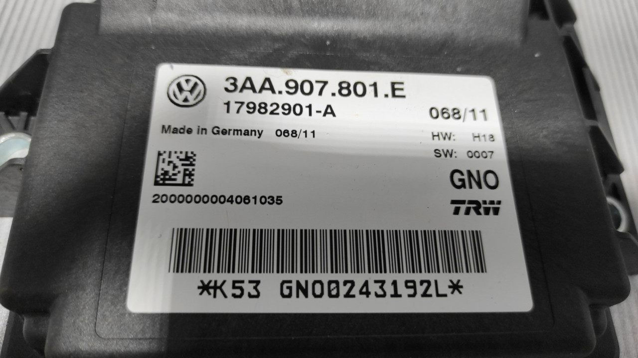 ELEKTRONIKA MODUL VW PASSAT CC > 08-11 3AA907801E