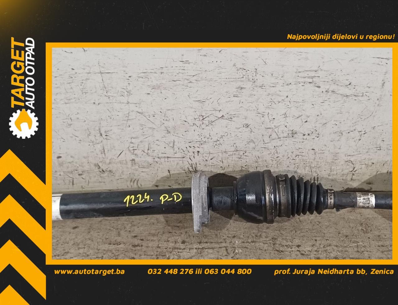 POLUOSOVINA MERCEDES B KLASA (W246) > 14-19 A2463600274
